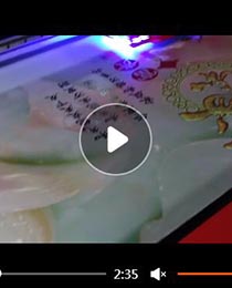 瓷磚背景墻uv打印機(jī)效果打印視頻