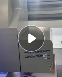 高落差鞋子打印機(jī)批量彩印視頻