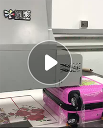 高落差行李箱uv打印機(jī)彩印視頻